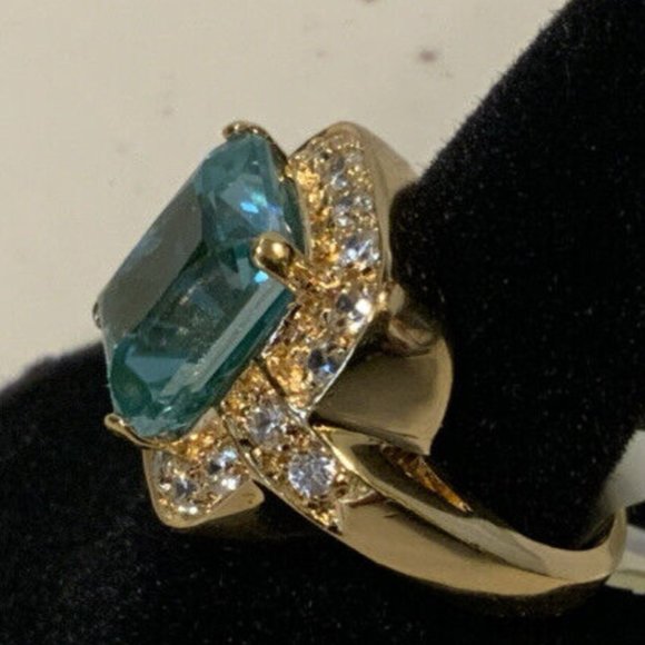 SUZANNE SOMERS Sterling Silver Cocktail RING SIZE 10 - Picture 2 of 4